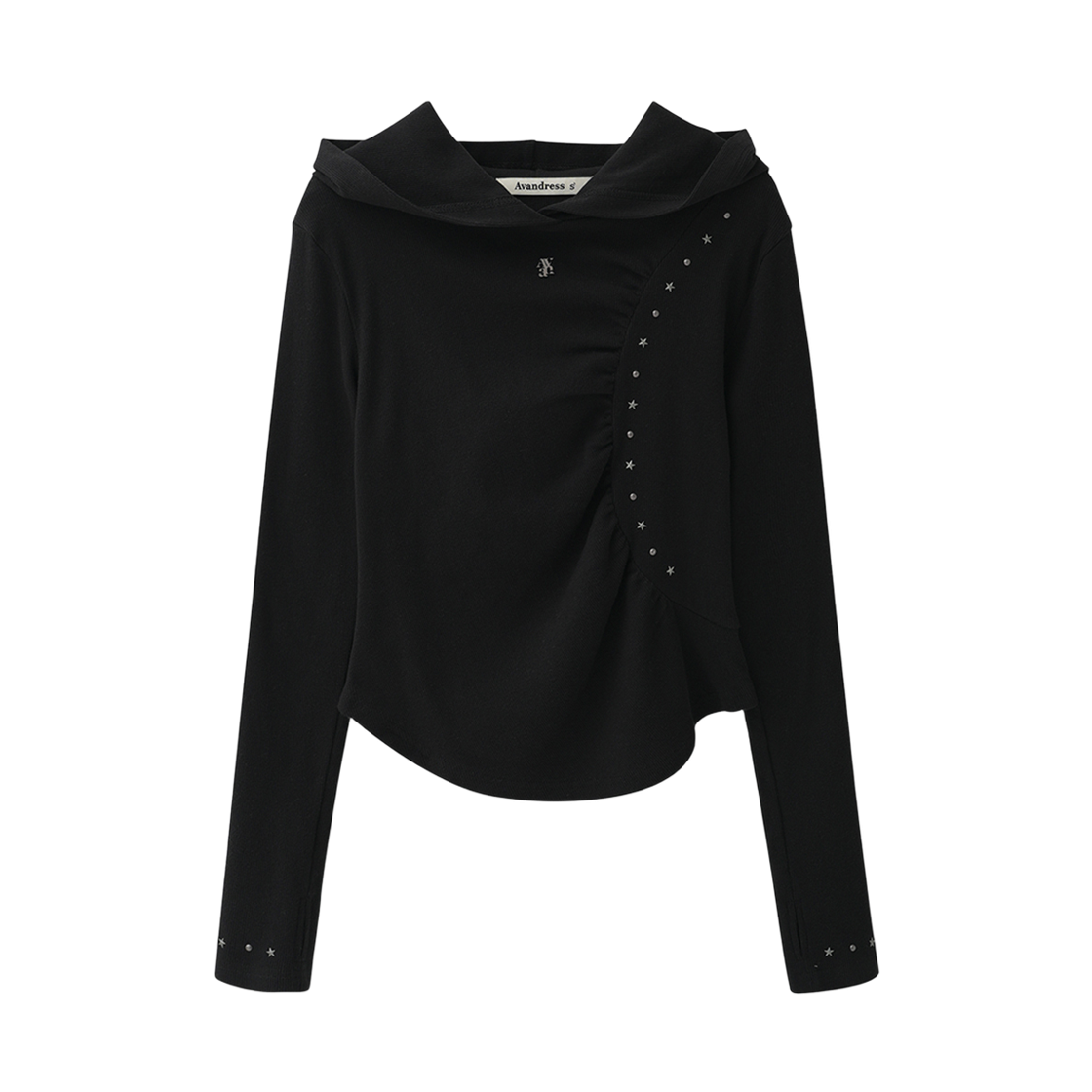 AD63TS18BK AVANDRESS Katya Hoody BLACK