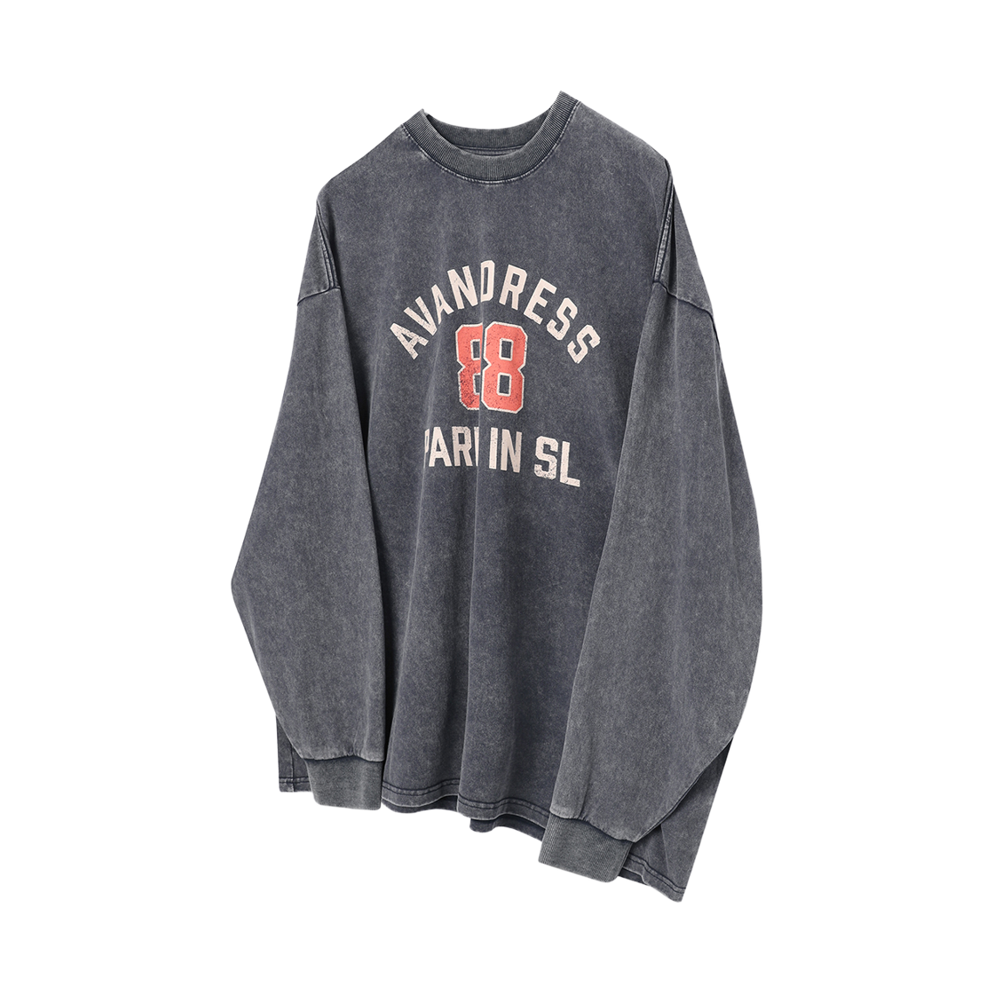 AV53TS05SANV AVANDRESS Retro88 Long Sleeve SALT NAVY
