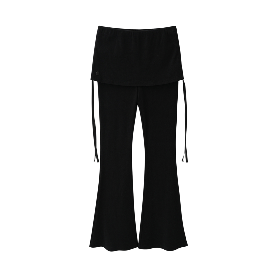 어반드레스 카티아 레이어드 팬츠 블랙(AVANDRESS Katya Layered Pants BLACK)