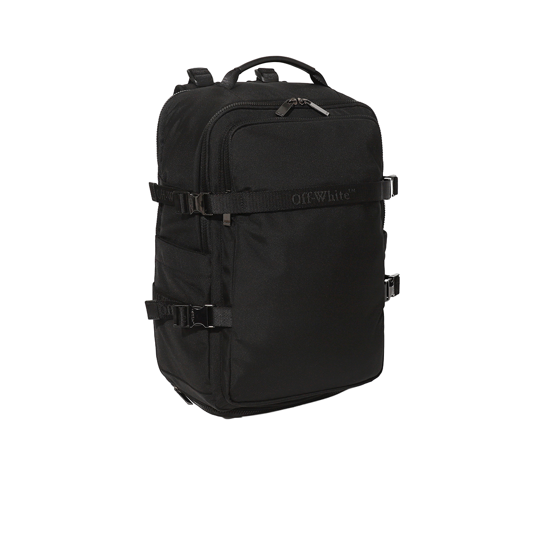 오프화이트 빅 포켓 백팩 (블랙)(Off-White Big Pocket Backpack (Black)) - 2