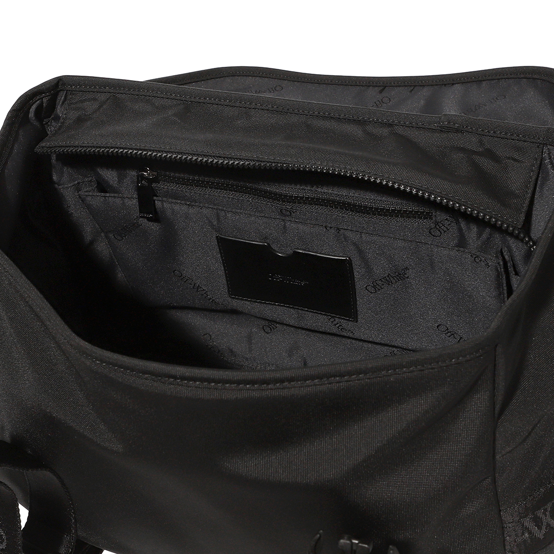 오프화이트 카메라 숄더 백 L (블랙)(Off-White Camera Shoulder Bag L (Black)) - 5