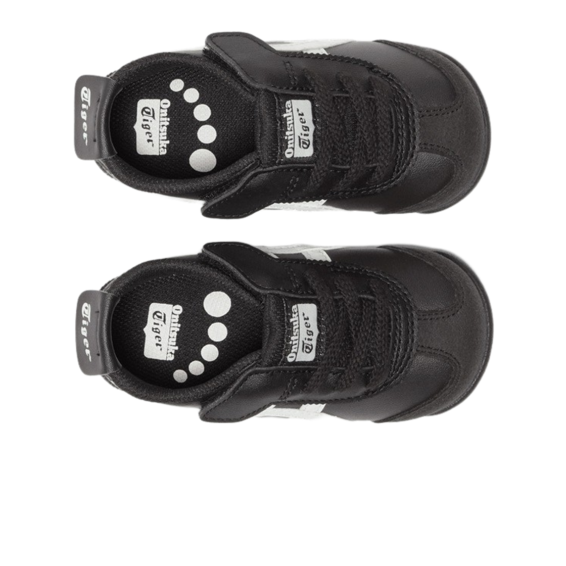 (키즈) 오니츠카 타이거 멕시코 66 블랙 화이트((Kids) Onitsuka Tiger Mexico 66 Black White) - 2
