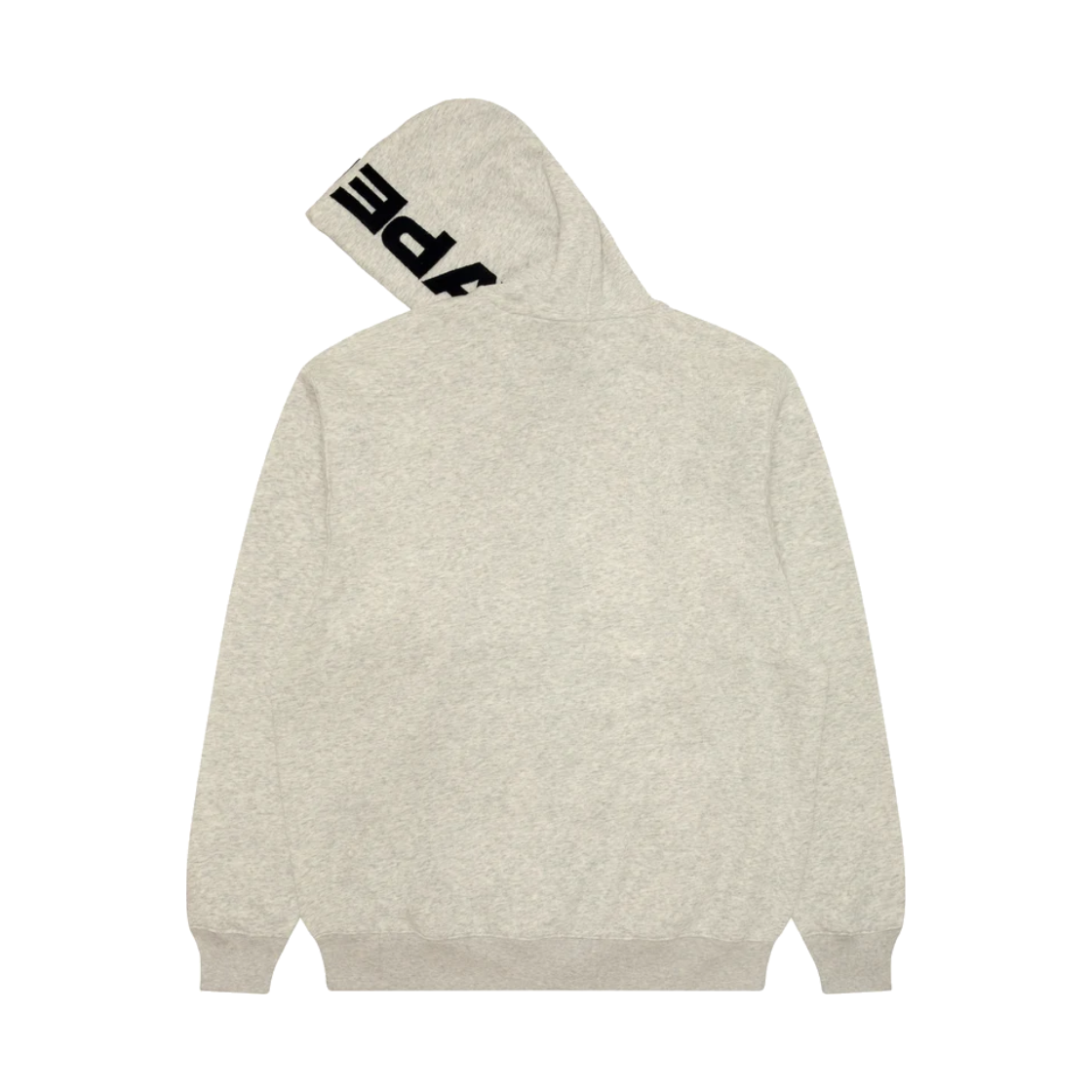 에이프 나우 문페이스 집업 후디 헤더 화이트 - 26FW(AAPE Now Moonface Zip Up Hoodie Heather White - 26FW) - 2