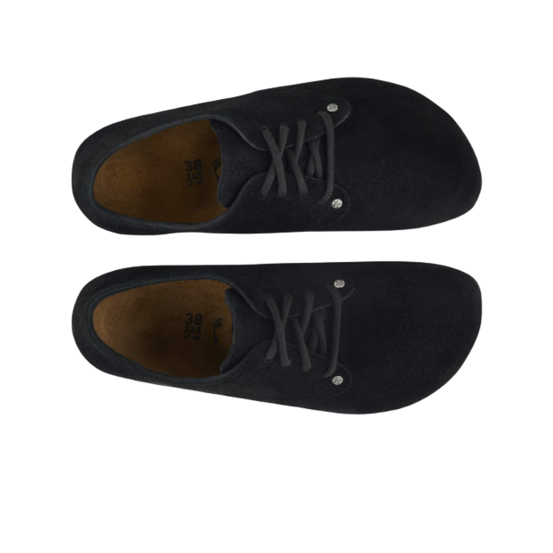 버켄스탁 메인 스웨이드 레더 블랙 - 레귤러(Birkenstock Maine Suede Leather Black - Regular) - 2
