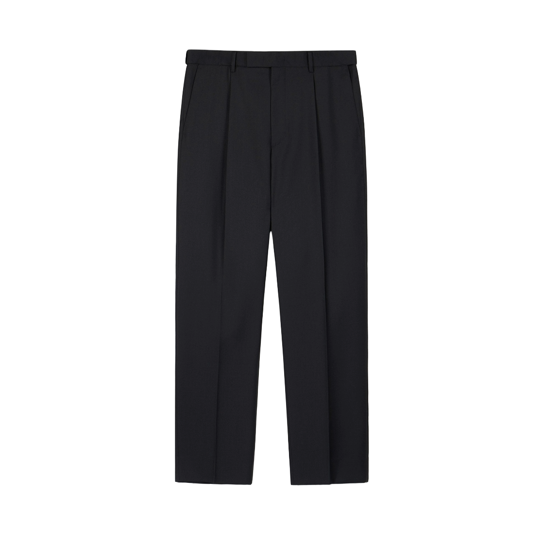 TNPA6F100BK TNGT Wool Blend Comfort Tapered-Fit Pants Black