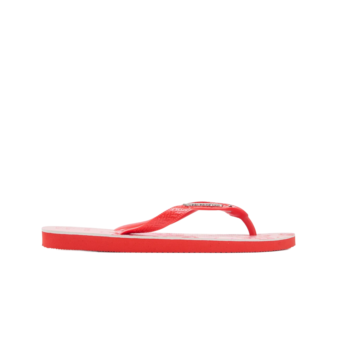 하바이아나스 x 키드슈퍼 스튜디오 탑 카모 핑크 레드(Havaianas x Kidsuper Studios Top Camo Pink Red) - 1