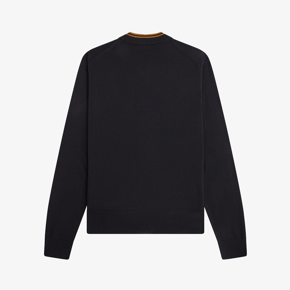 프레드페리 클래식 가디건 블랙(Fred Perry Classic Cardigan Black) - 6