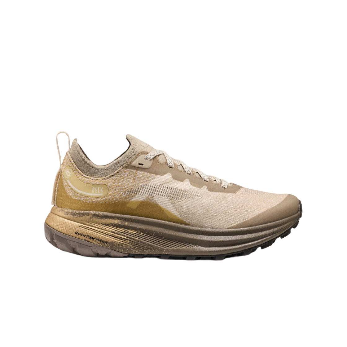 1032714 (W) Keen Seek Trail Running Shoes Abbey Stone Gold