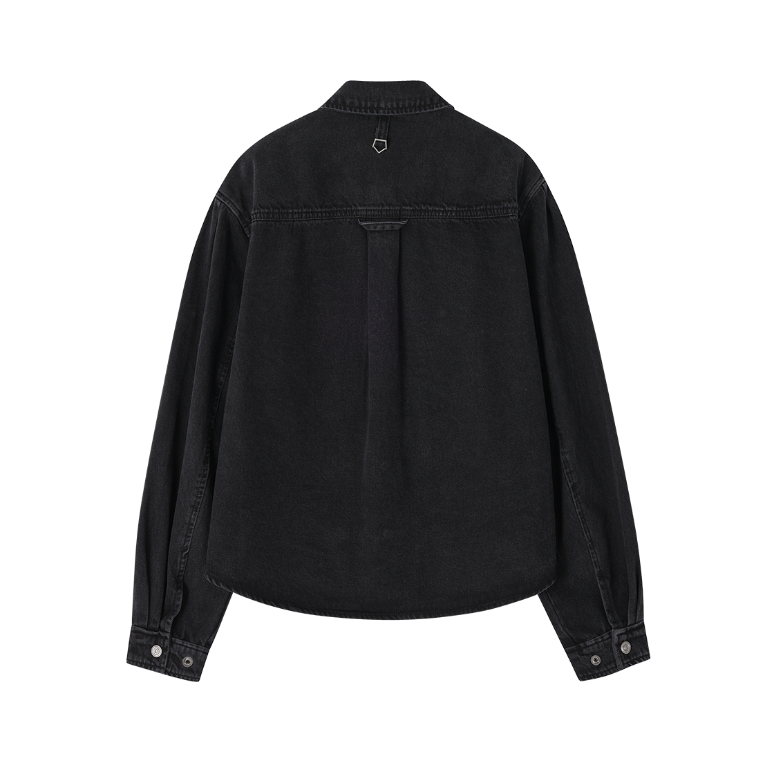 (W) 송지오 지제로 팬서 플레어 데님 셔츠 블랙 WI5SH802BK((W) SONGZIO ZZERO Panther Flare Denim Shirt Black) - 2
