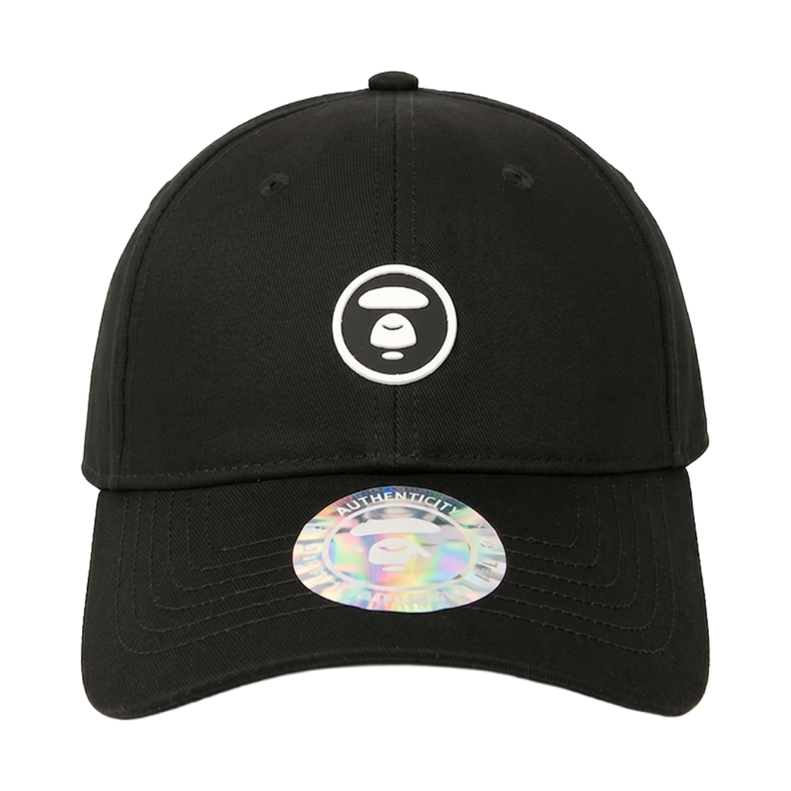 에이프 나우 문페이스 캡 블랙 - 26FW(AAPE Now Moonface Cap Black - 26FW)
