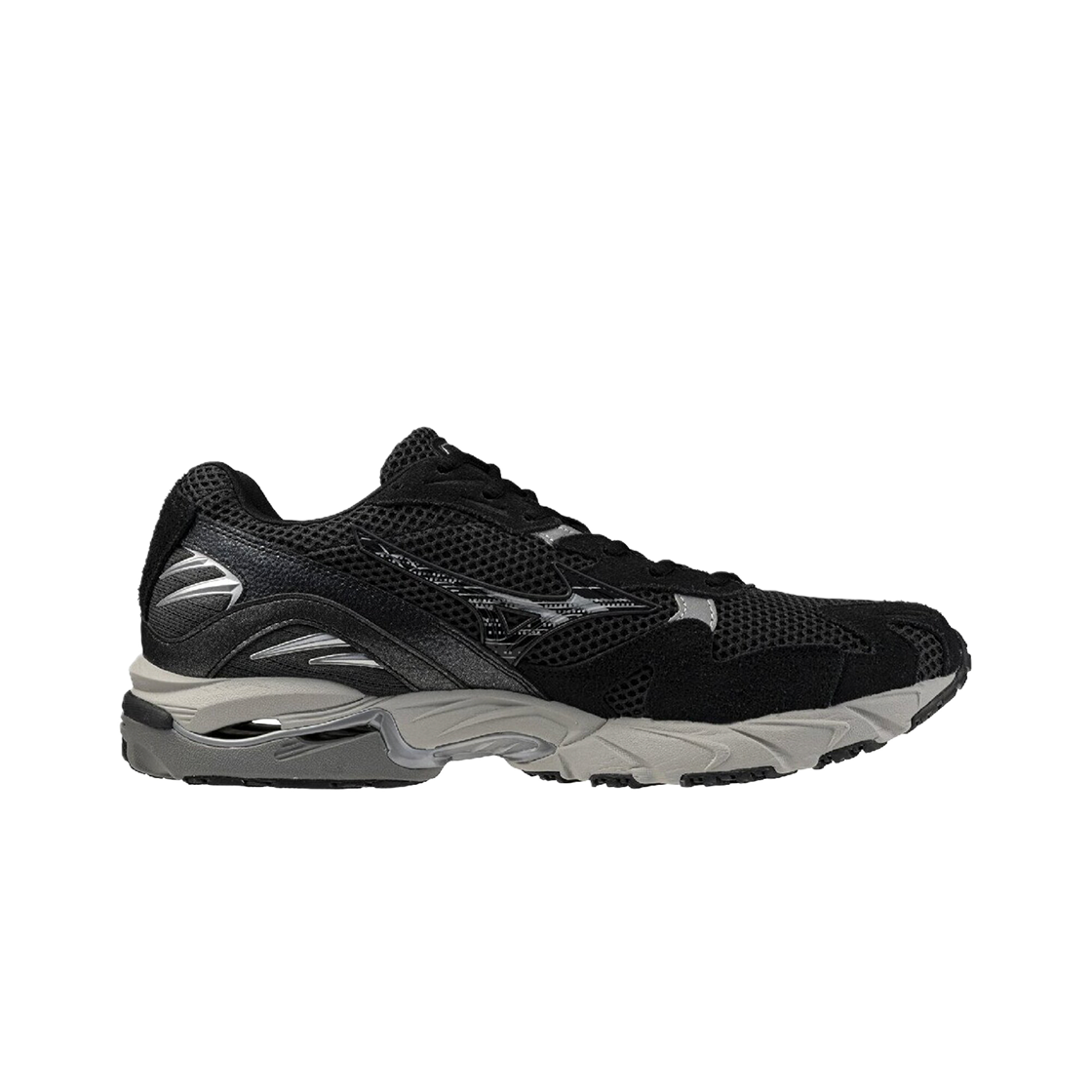 미즈노 웨이브 라이더 10 블랙 샌드 블랙 하버 미스트(Mizuno Wave Rider 10 Black Sand Black Harbor Mist) - 2