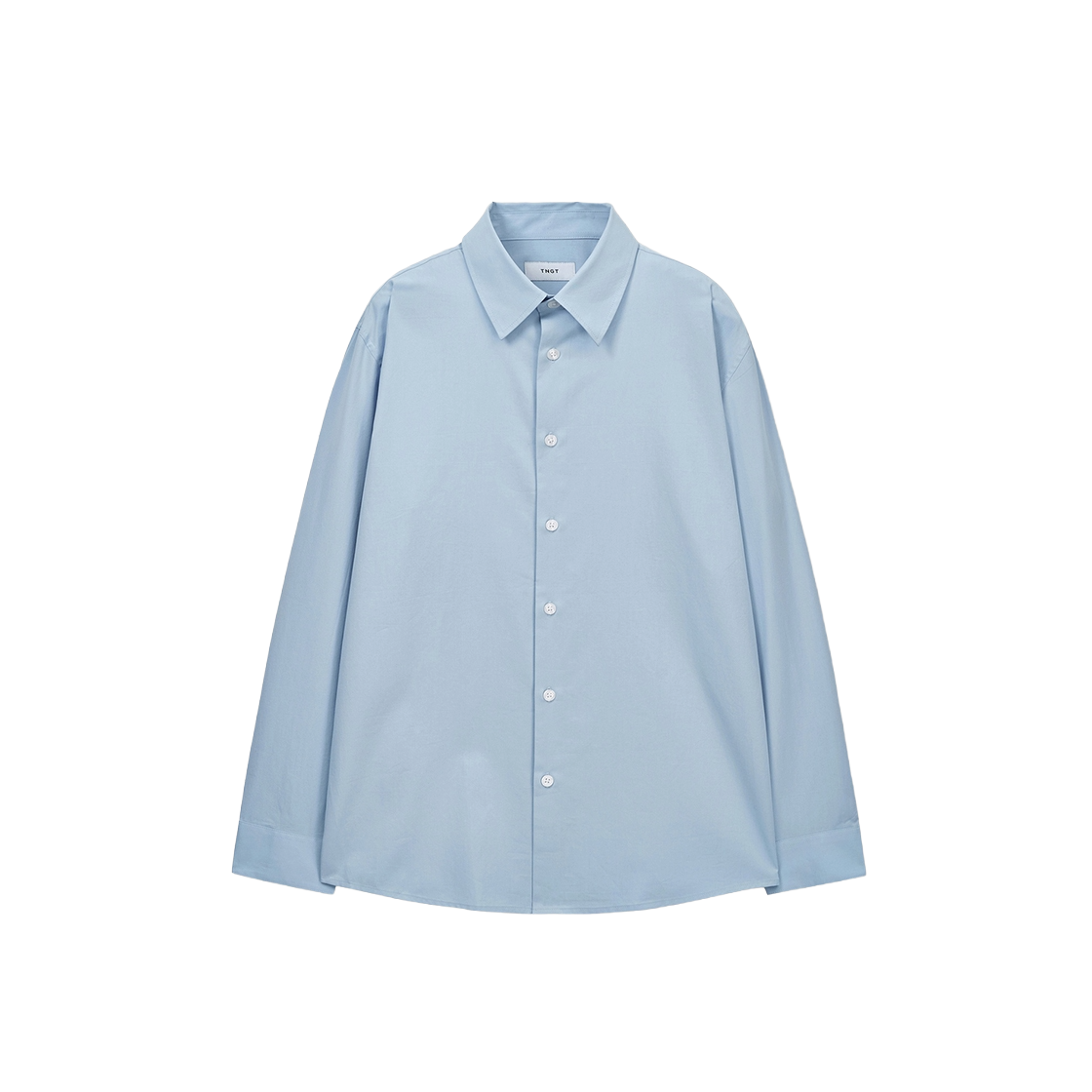 TNSH6F001B2 TNGT Office Dress Shirt Blue