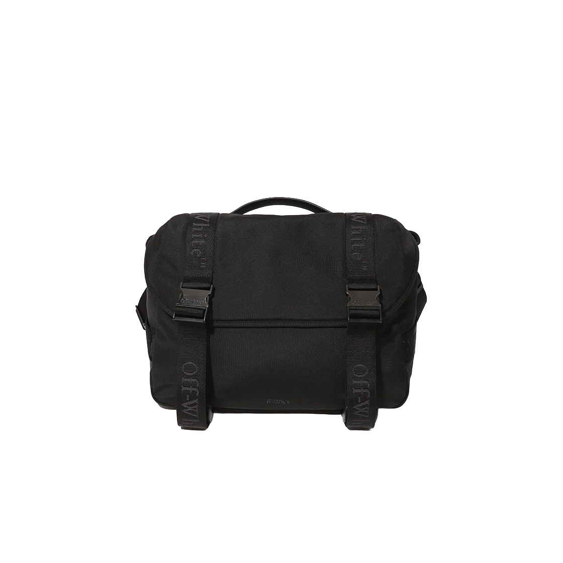 오프화이트 카메라 숄더 백 L (블랙)(Off-White Camera Shoulder Bag L (Black))