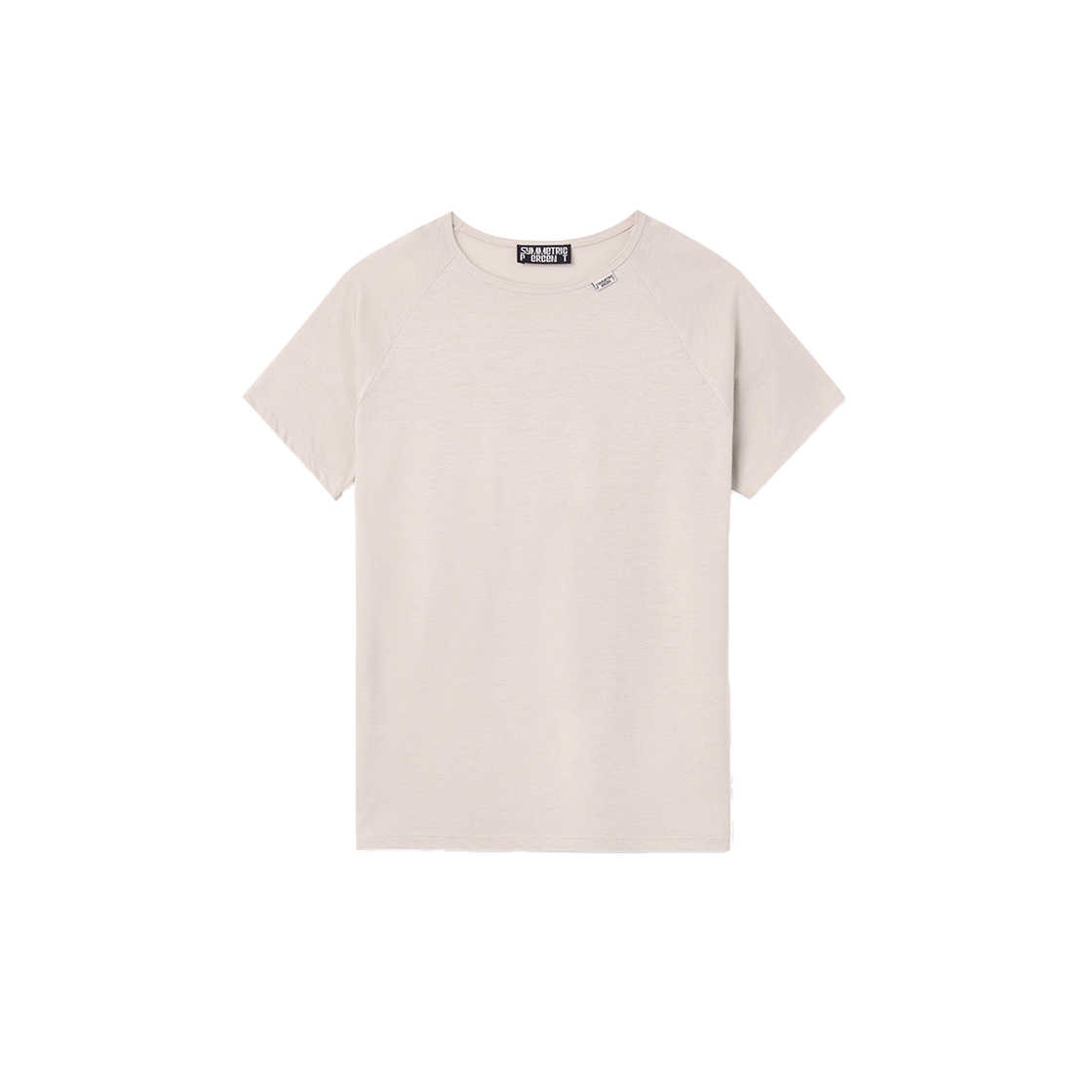 SW2E2TO45BE symmetric percent Baby Logo T-shirt Beige