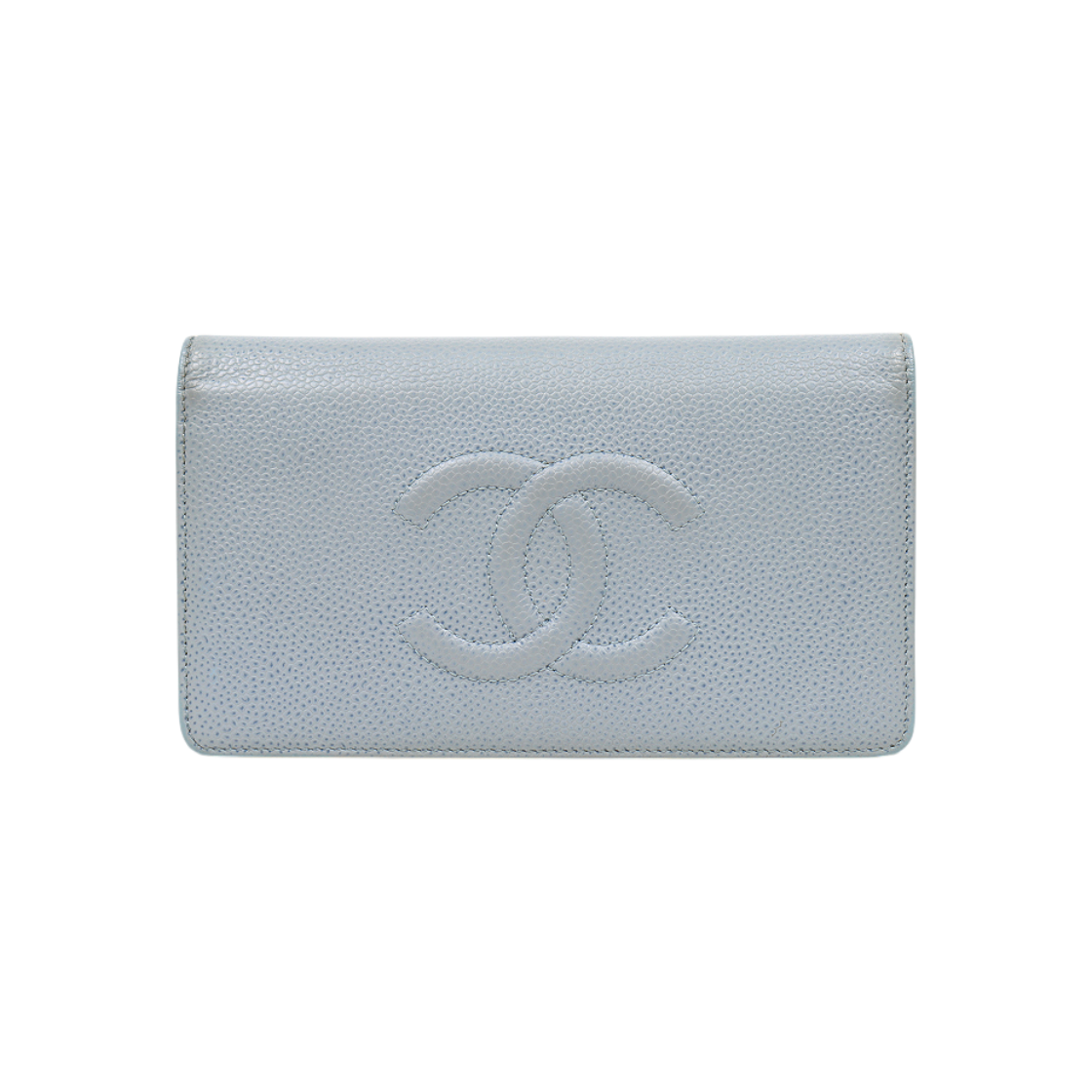 ITNCNAQ7TKP3 Chanel Blue Caviar Wallet