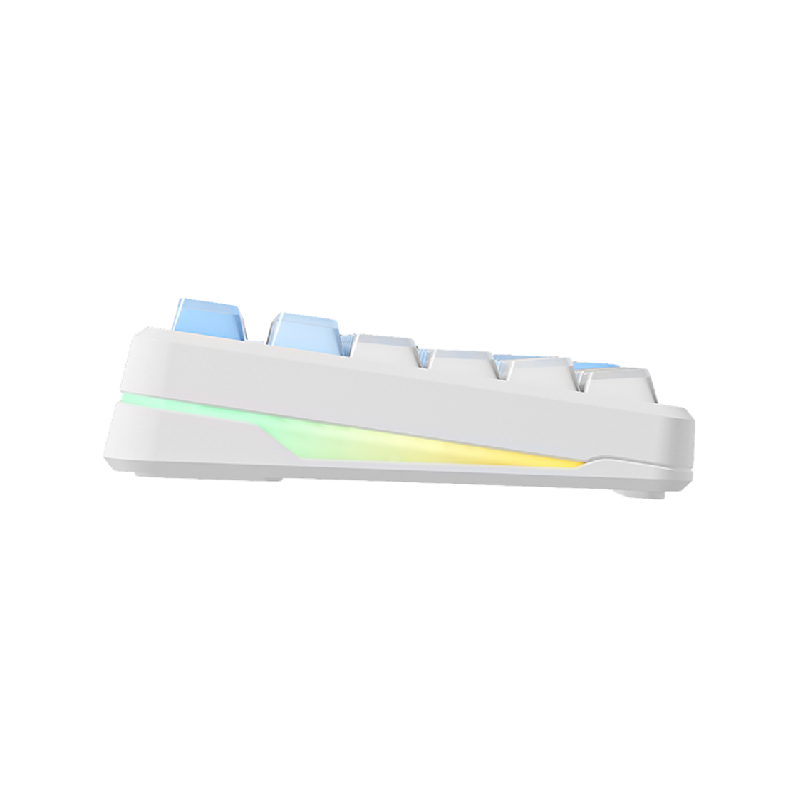 긱스타 GKG108ADE 유무선 사무용 게이밍 기계식 풀배열 키보드, HMX 저소음 몽글축 (5 color)(Geekstar GKG108ADE Wired & Wireless Full-Sized Mechanical Office & Gaming Keyboard (5 Colors)) - 2