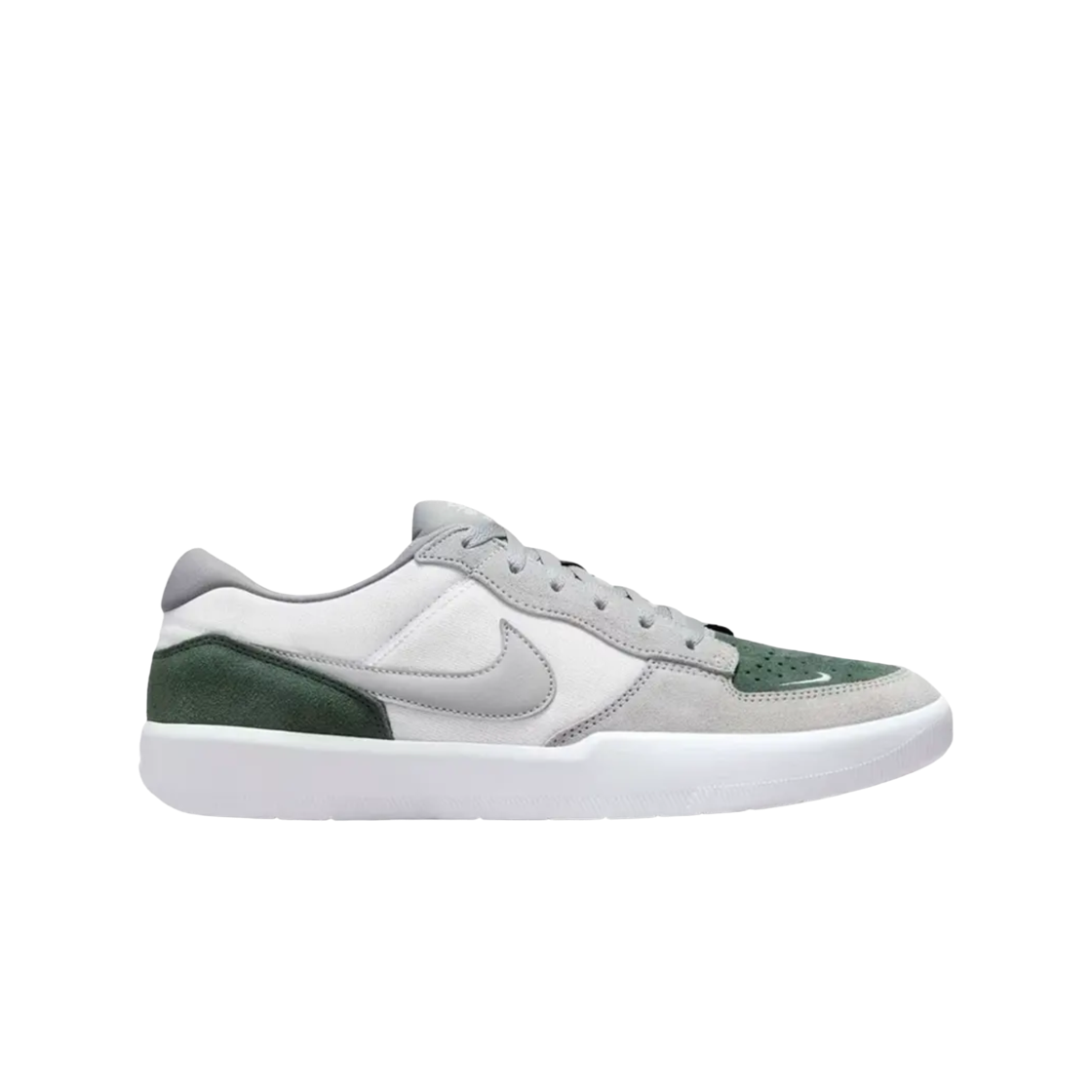DV5477-105 Nike SB Force 58 White Flat Silver