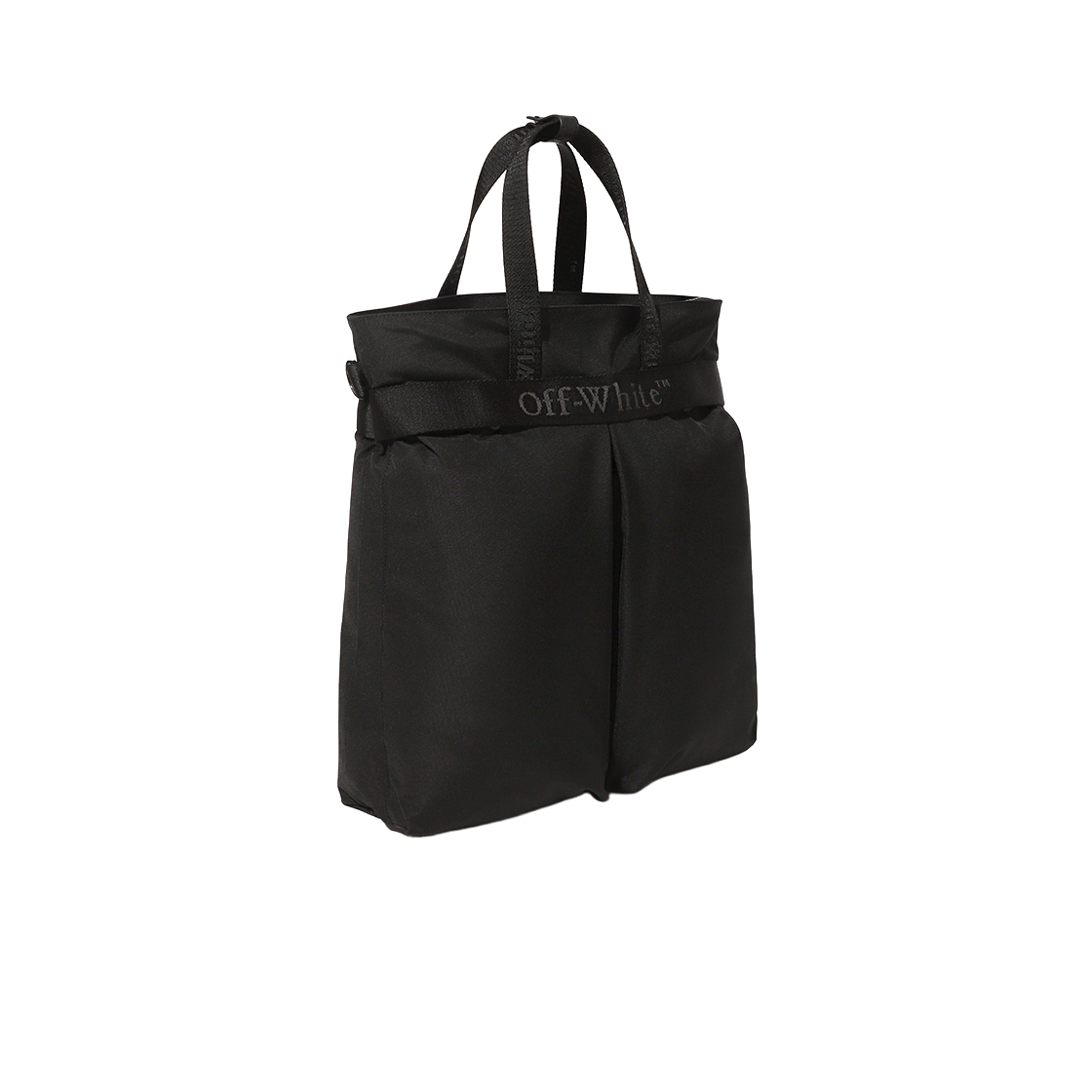 오프화이트 NS 토트 백 (블랙)(Off-White NS Tote Bag (Black)) - 3