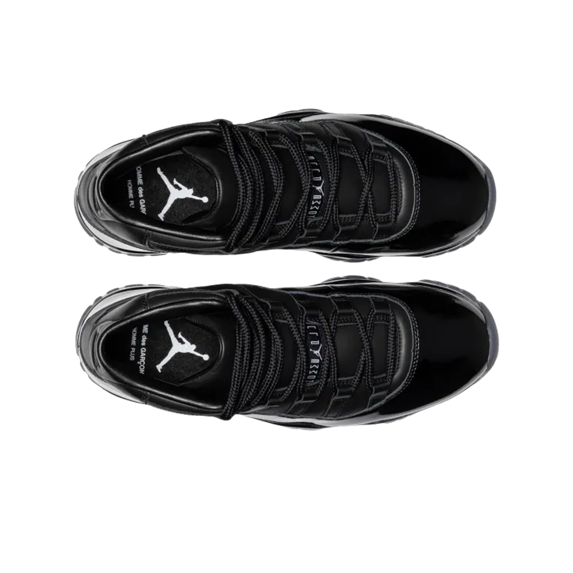 조던 11 x 꼼데가르송 옴므 플러스 레트로 블랙(Jordan 11 x Comme des Garcons Homme Plus Retro Black) - 2
