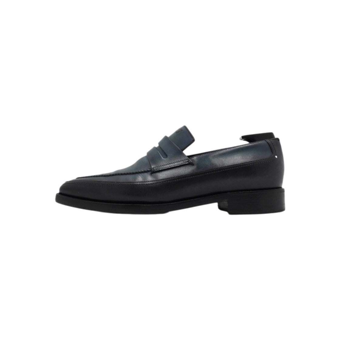 벨루티 블루 레더 앤디 로퍼 타투아주 비스포크 남성 구두(Berluti Andy Loafers Tattoo Bespoke Blue)