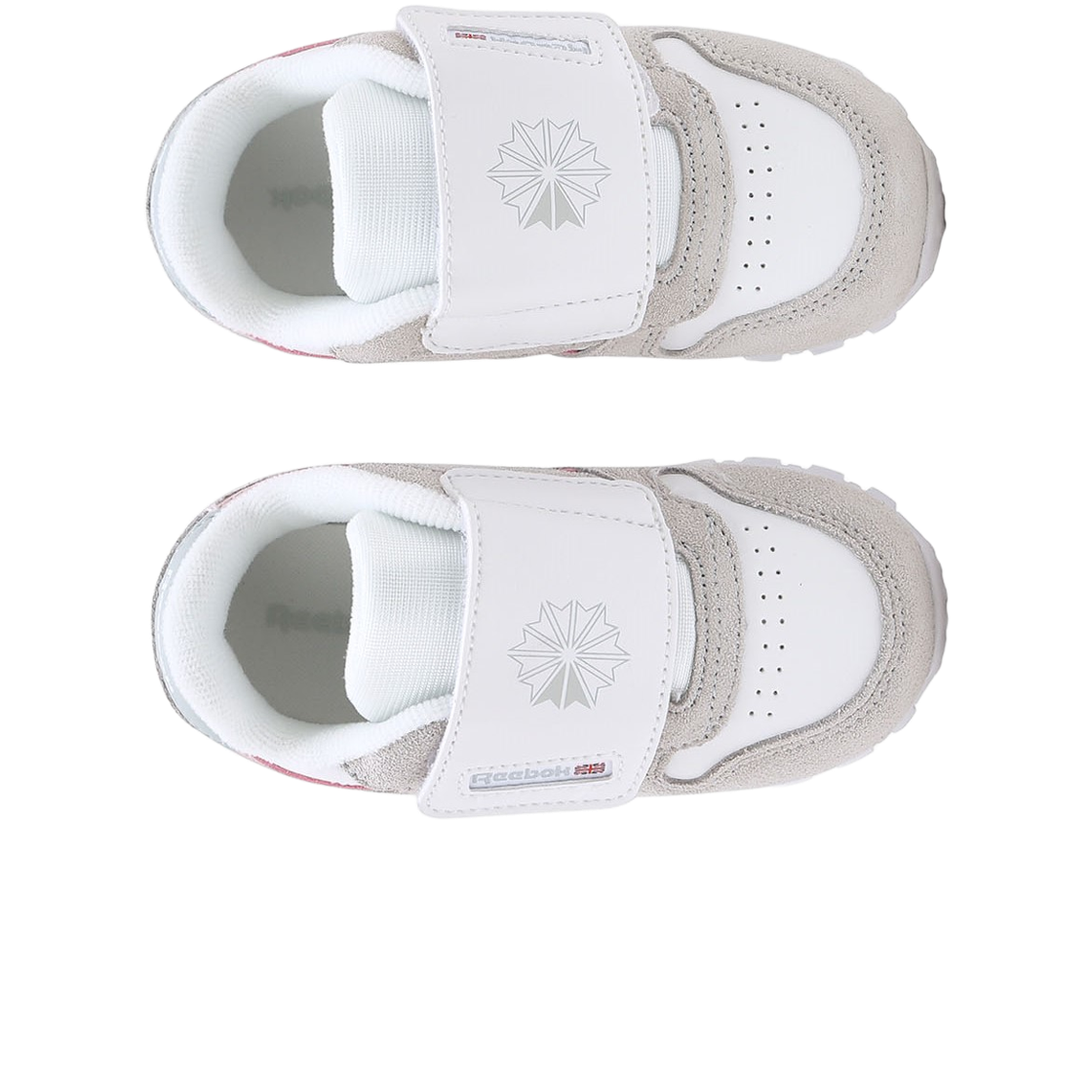 (TD) 리복 클래식 레더 그레이 핑크((TD) Reebok Classic Leather Grey Pink) - 2