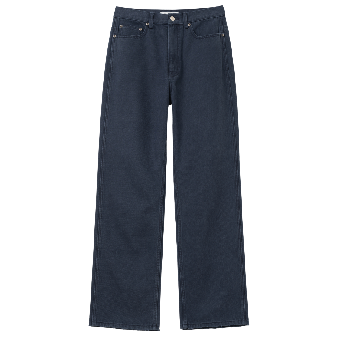 MW379VNA MILLO WOMEN Straight Work Jeans Vintage Navy