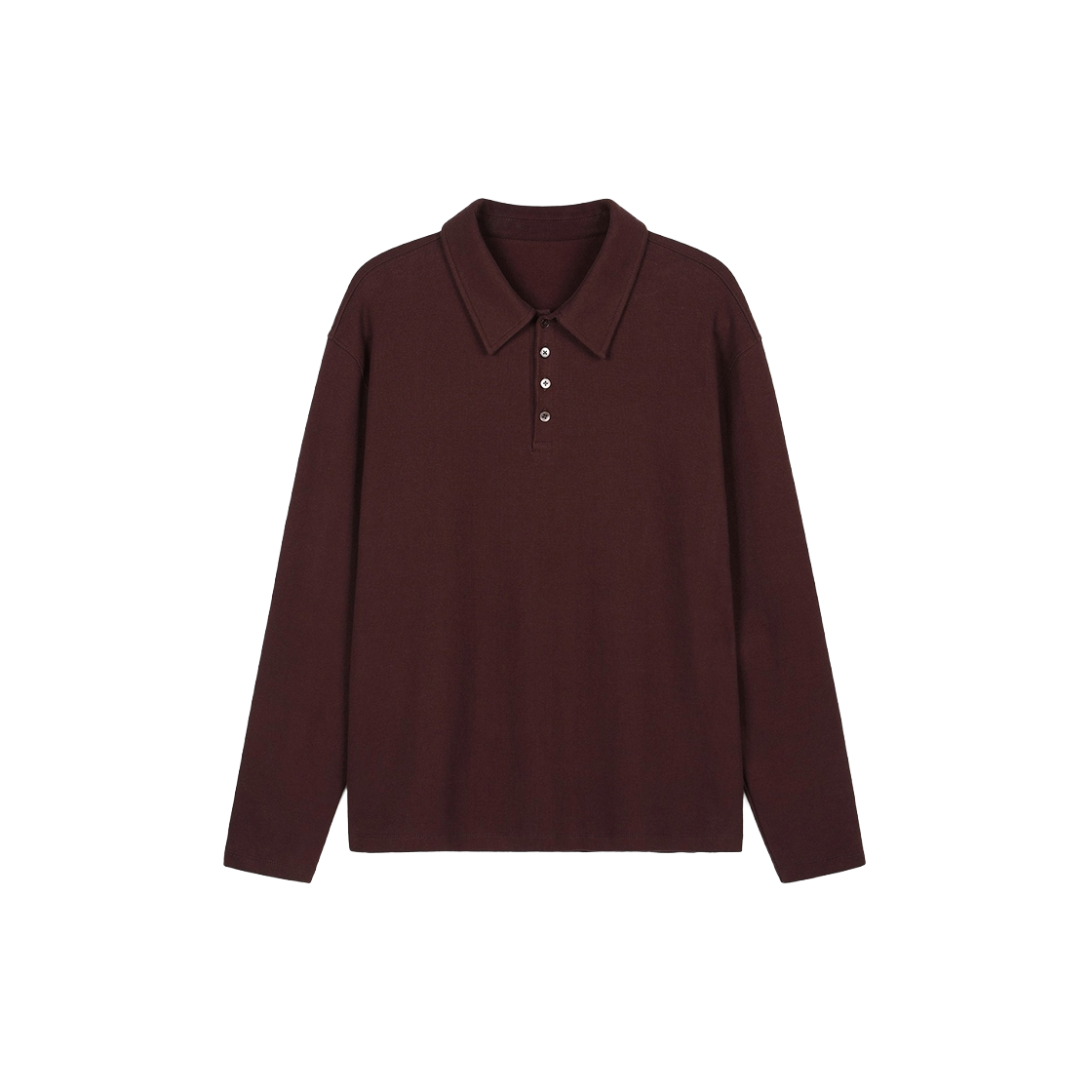 TNTS6F105W2 TNGT Ribbed Slim Fit Polo Shirt Red Brown