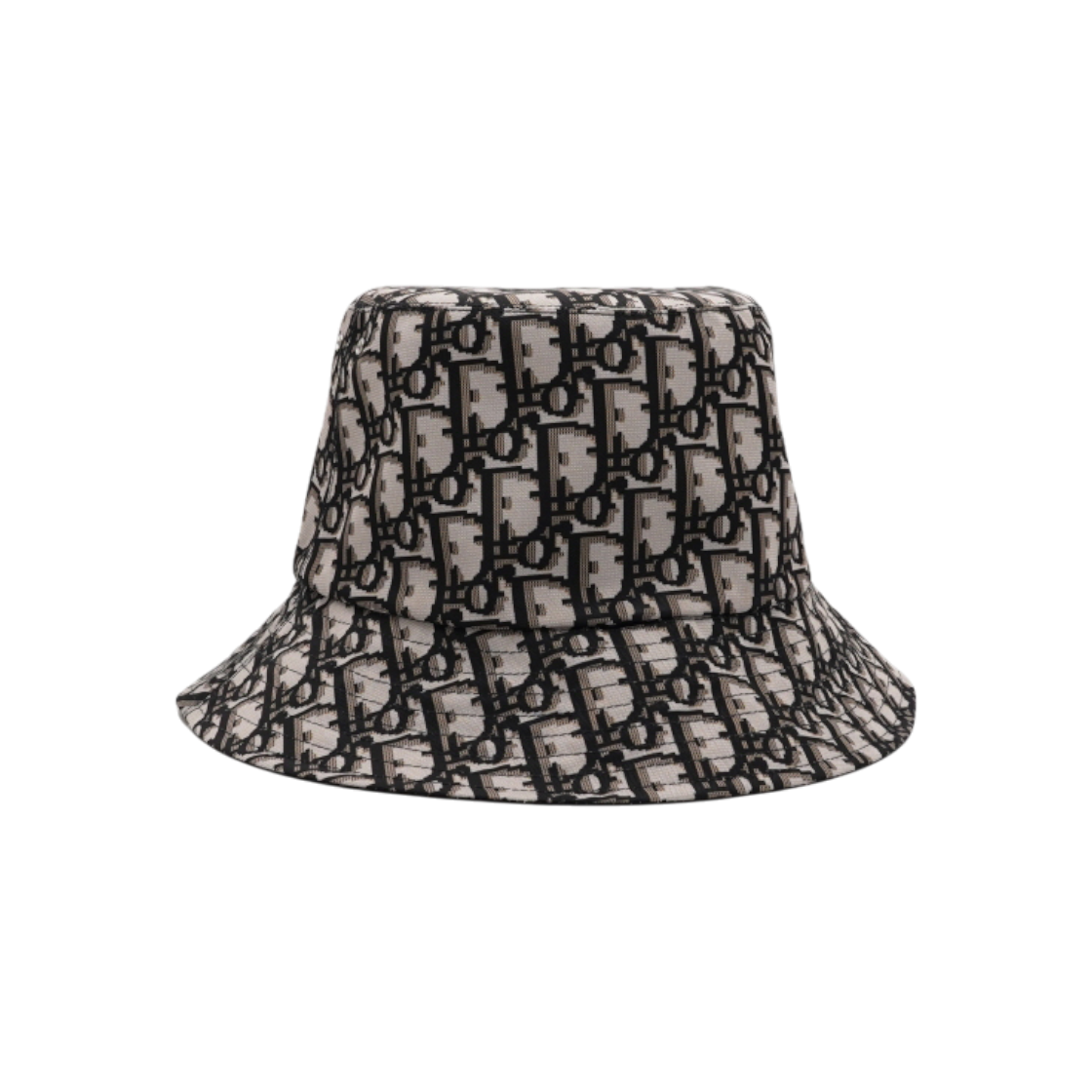 IT4WUF6THL2V Dior TEDDY-D Reversible Bucket Hat Black Beige