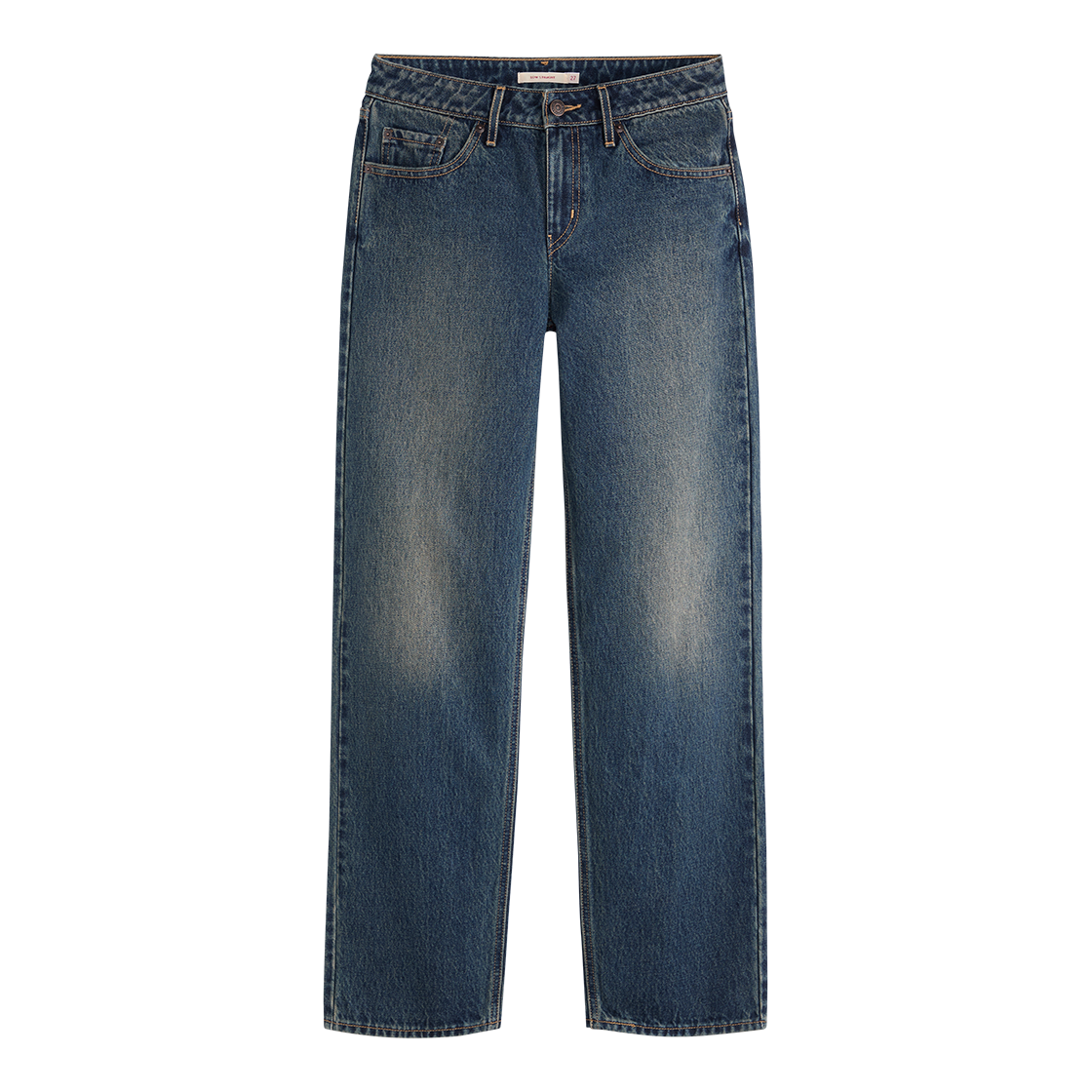 0083P-0009 Levi's Low Straight Jeans Midium Indigo