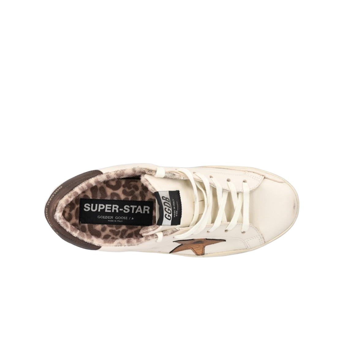 (W) 골든구스 슈퍼스타 스니커즈 화이트 브론즈((W) Golden Goose Superstar Sneakers White Bronze) - 2