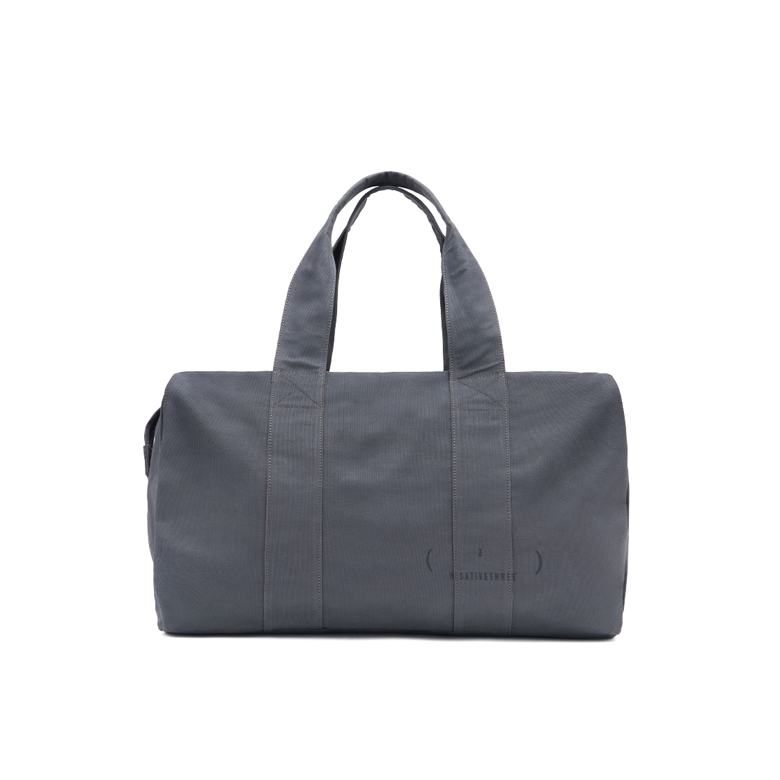 네거티브쓰리 폴디드 보스턴백 워시드 네이비(NEGATIVETHREE Folded Boston Bag Washed Navy) - 1