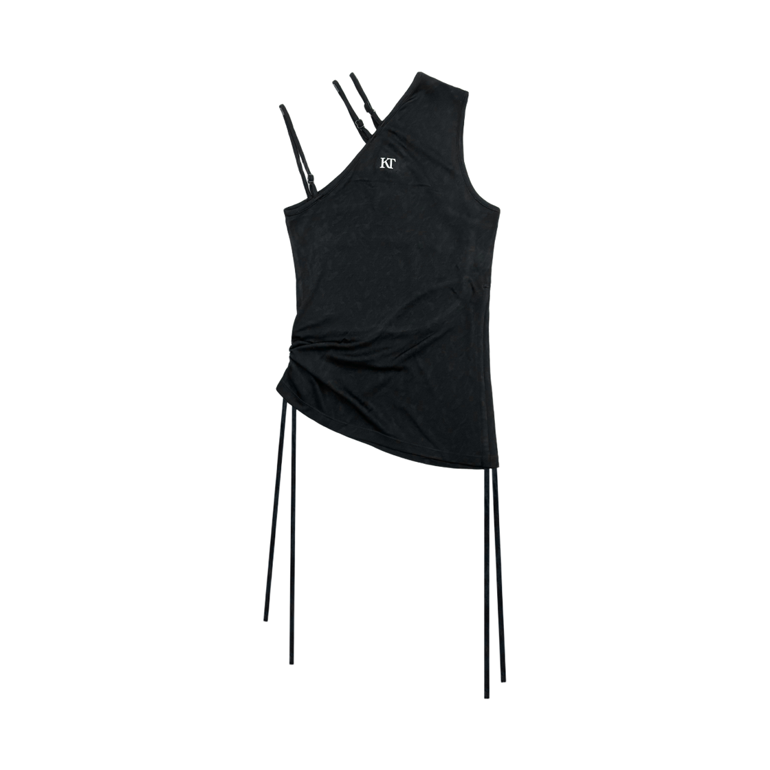 홀리넘버세븐 비대칭 주름 장식 스트링 탑(Holy Number 7 Asymmetric Shirring String Top) - 2