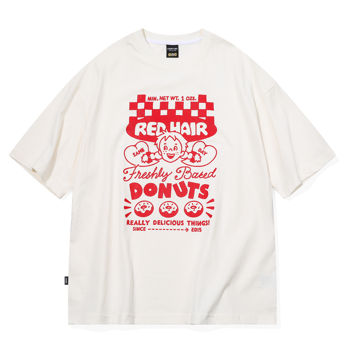CP25SB50 CPGN STUDIO FRESH DONUT T-Shirt Cream