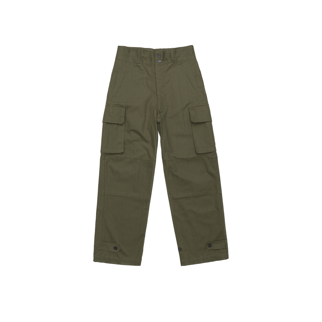 휴스턴 재팬 프렌치 아미 M-47 팬츠 올리브 드랍 1985(Houston Japan French Army M-47 Pants Olive Drab 1985) - 1
