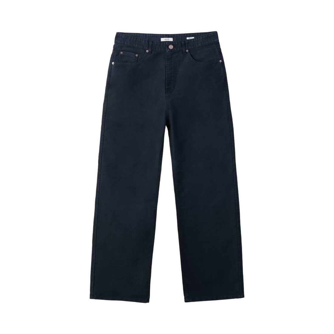 RM26WDPT002BK Recto Washed Denim Pants Black