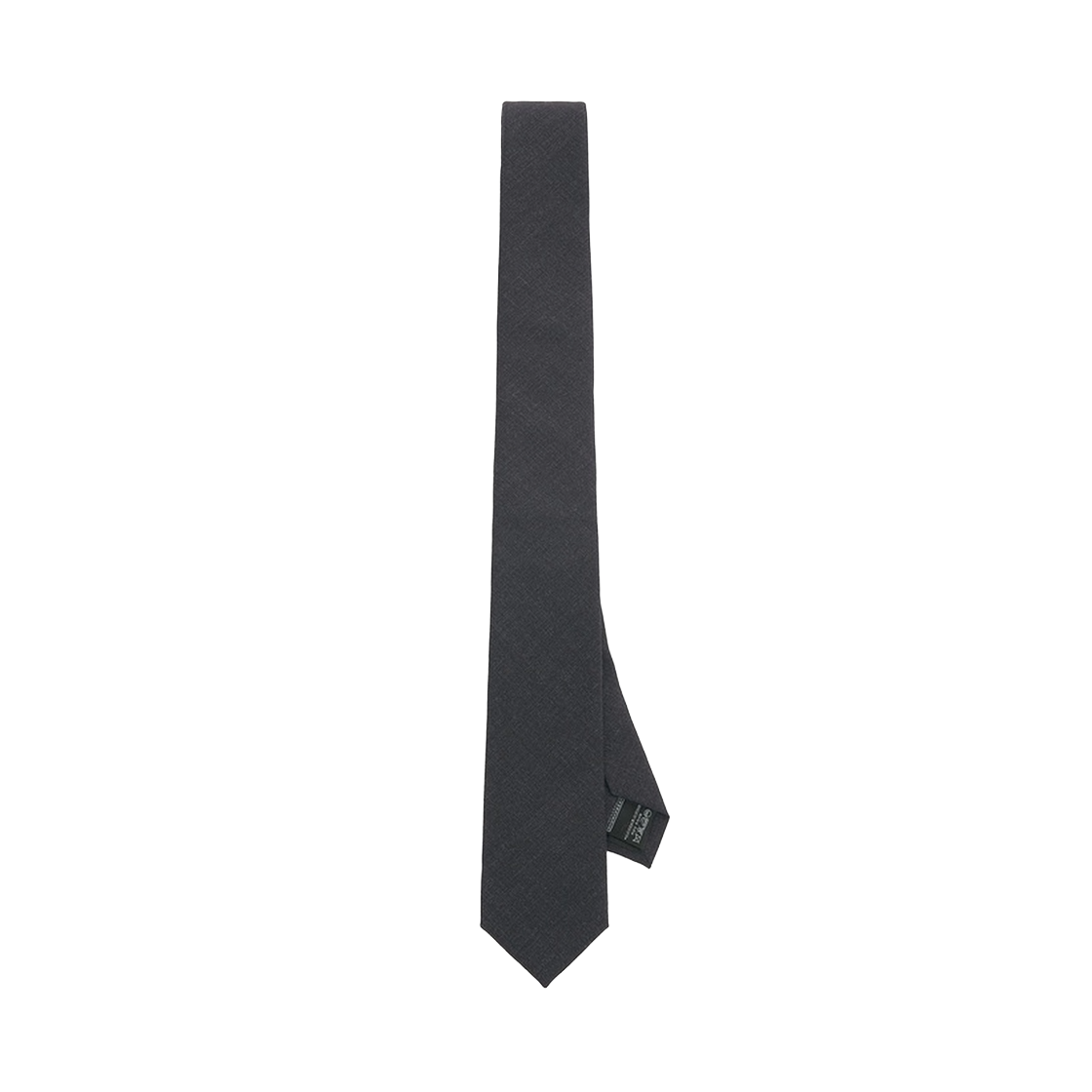 TNNE6F100G2 TNGT Wool Blend Comfort Slim Tie Charcoal