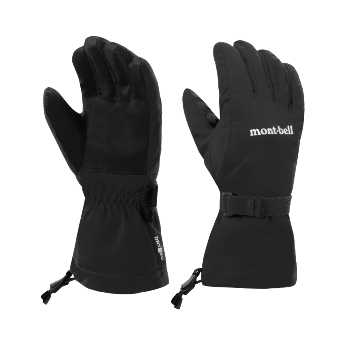 1118725 (Kids) Montbell Powder Gloves Black