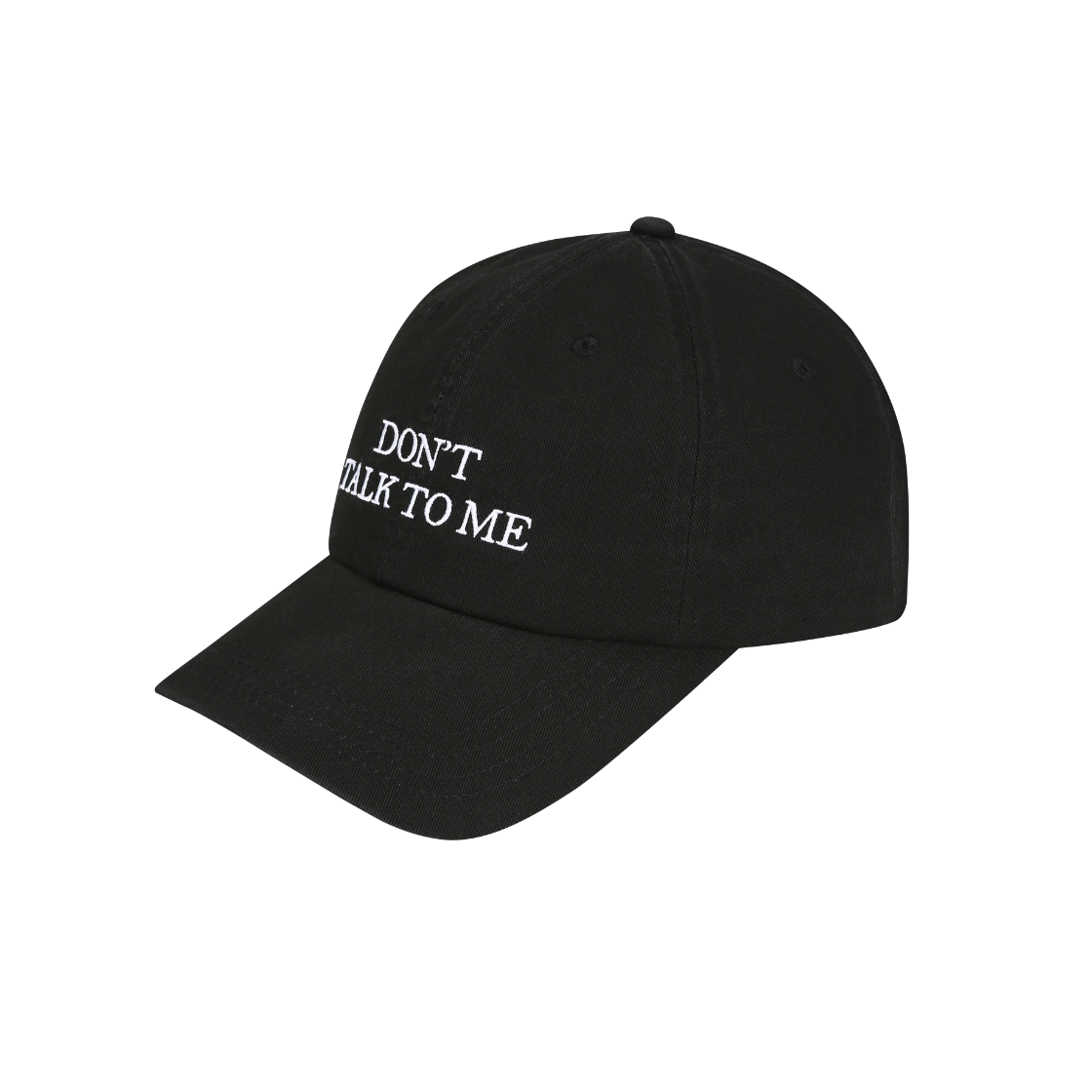 26FWA18-BK-F LAZYZ Don't Talk To Me Ball Cap Black