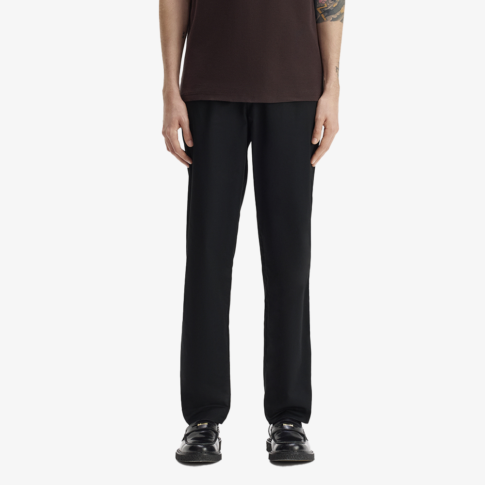 프레드페리 슬림핏 트윌 트라우저 블랙(Fred Perry Slim Fit Twill Trousers Black) - 2