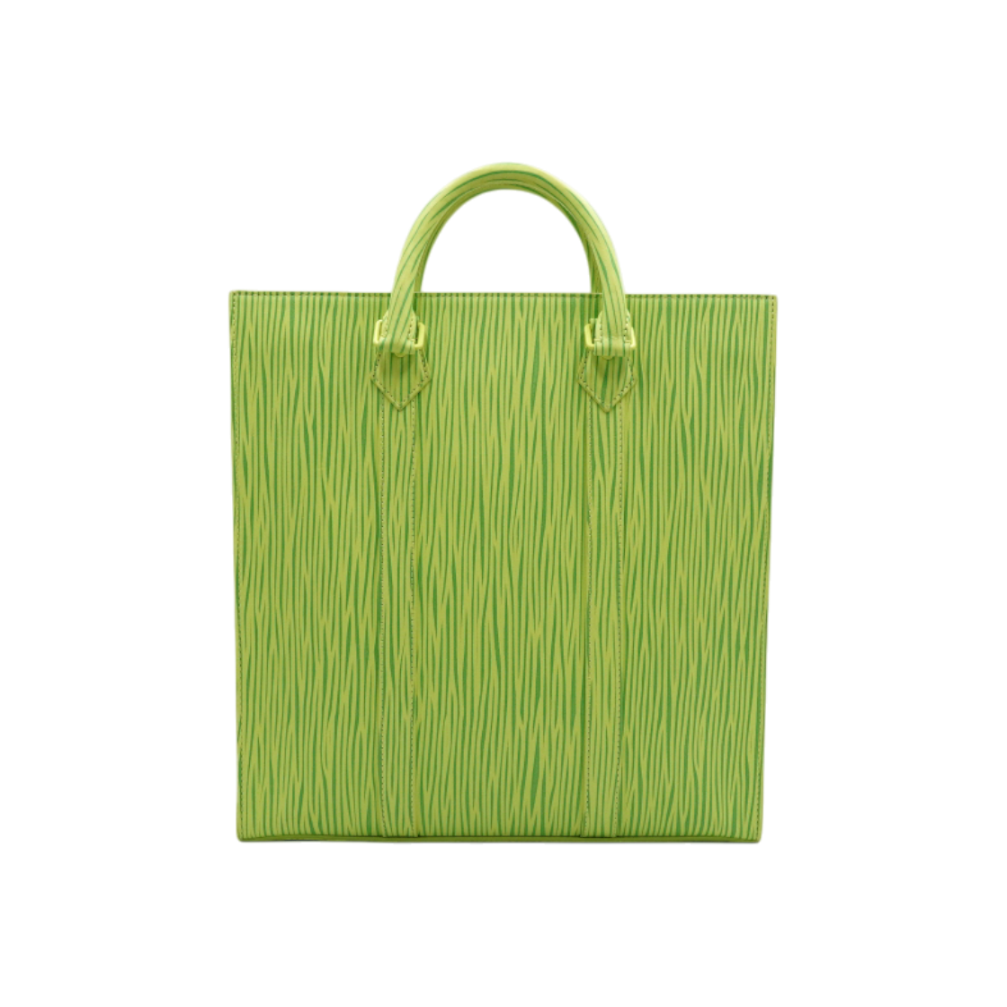 ITRAP4GJ64KS Louis Vuitton x Park Seo-Bo Epi Spring Green Tote Bag