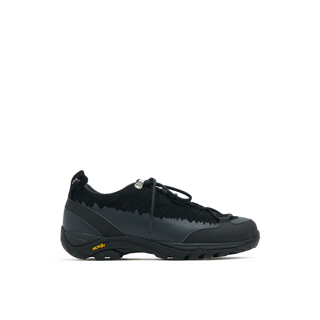 NT3BFFWSN001BK NEGATIVETHREE NUSAL VIBRAM Trail Sneakers Black