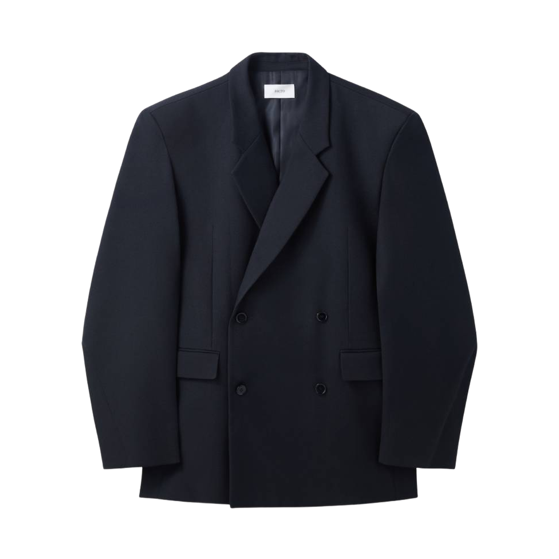 RM26WWJK005BK Recto Double Breasted Hourglass Jacket Black