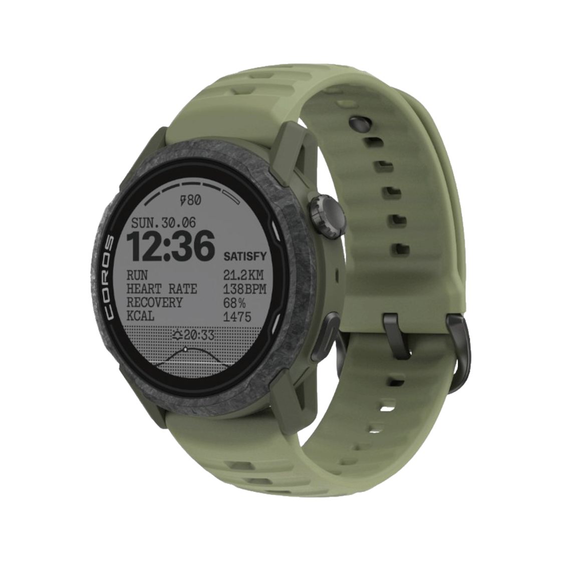 - Coros x Satisfy Apex 4 46mm Burnt Olive (Korean Ver.)