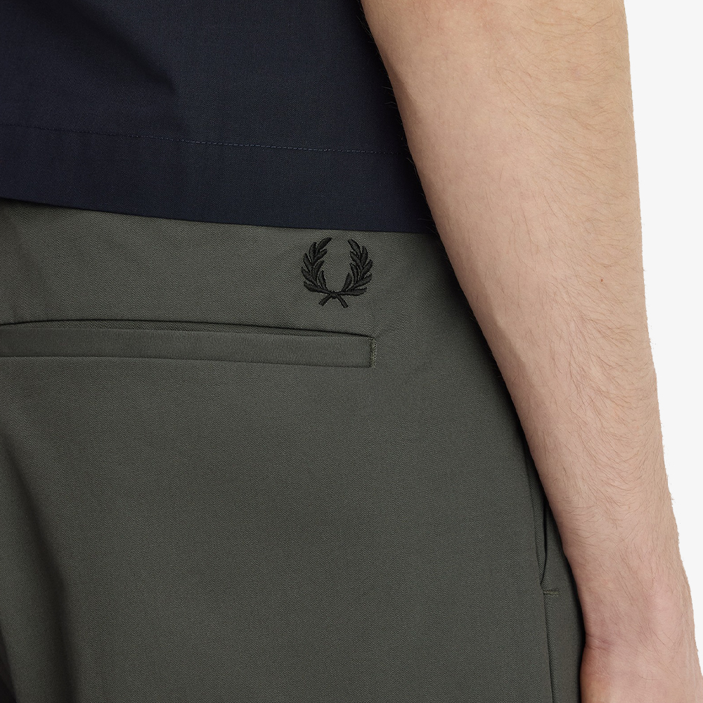 프레드페리 슬림핏 트윌 트라우저 필드그린(Fred Perry Slim Fit Twill Trousers Field Green) - 5