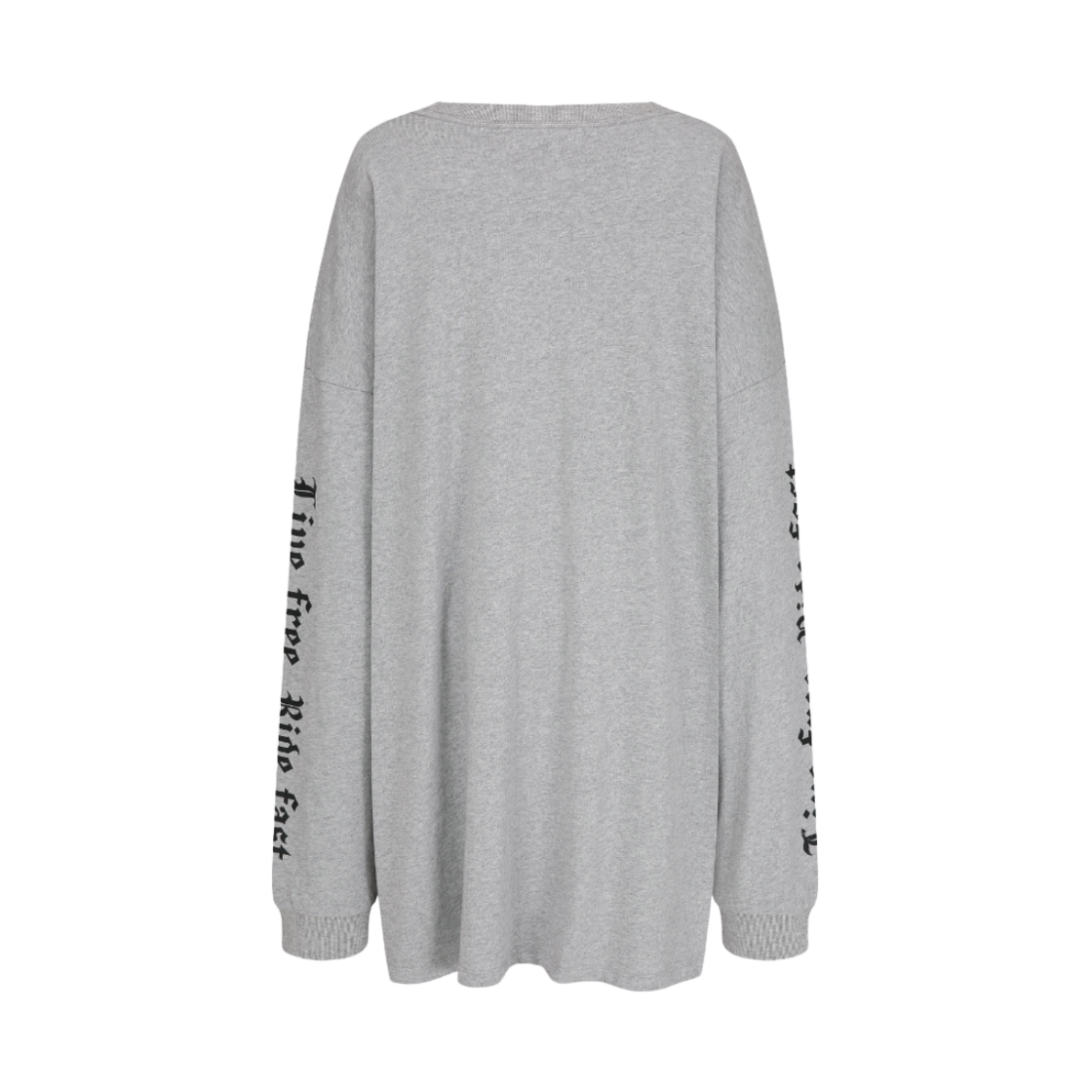 랑거 플레임 프린트 티셔츠 그레이(Langer Flame Print T-shirt Gray) - 2