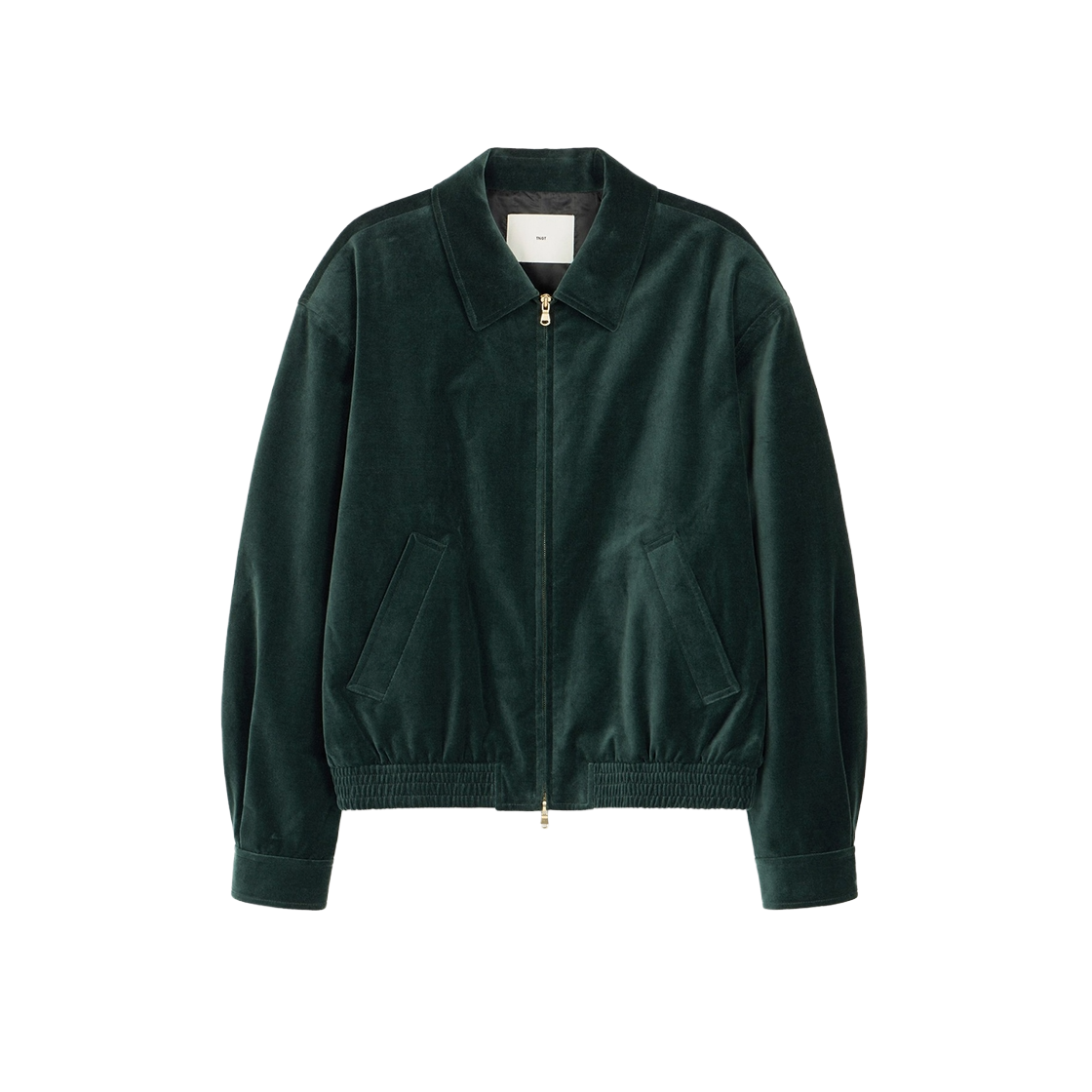 TNJU6F104E2 TNGT Velvet Blouson Jumper Green