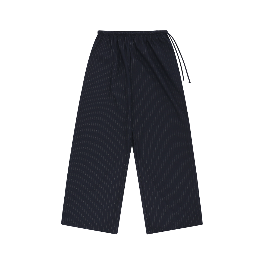 26FWB09-NV-F LAZYZ Pin Stripe Banding Pants Navy