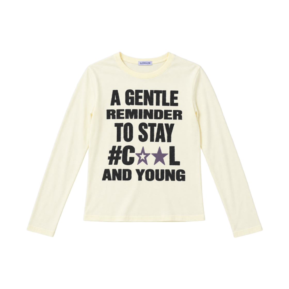 슬릭글로우 STAY COOL 롱 슬리브 티셔츠 레몬(SLEEKGLOW STAY COOL Long Sleeve T-Shirt Lemon)