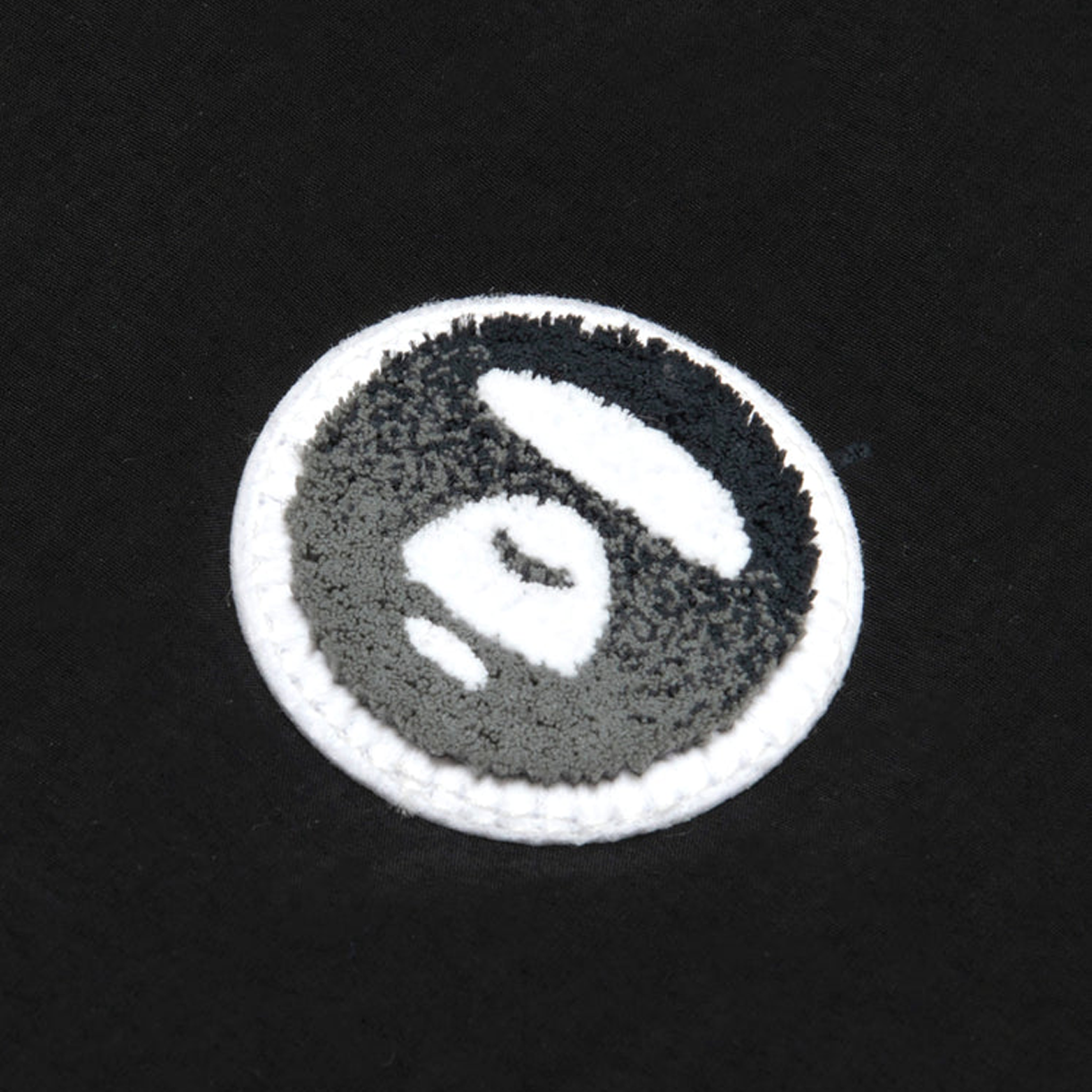 에이프 나우 문페이스 로고 자켓 블랙 - 26FW(AAPE Now Moonface Logo Jacket Black - 26FW) - 3