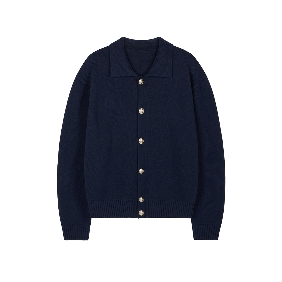 TNSW6F102N2 TNGT Oversize Gold Button CardiganNavy